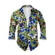 thumbnail image 3 of Blusa y camisa de manga larga con cuello vuelto para hombre, informal, a la moda, con botones, estampado, de poliéster, 3 of 6