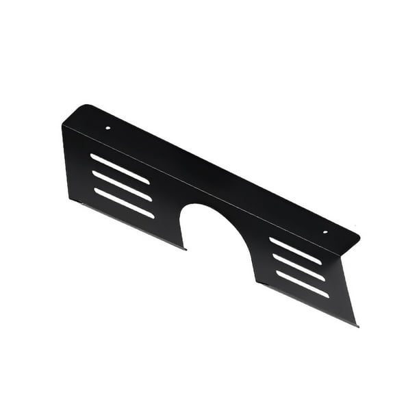 Monstrate Soporte para grifo de ducha, resistente al agua, a prueba de humedad, ligero, a prueba de herrumbre, soporte para jabón, estante de Juegos de accesorios de baño Negro/40cm/Tipo 1 Monstrate HA080089-01