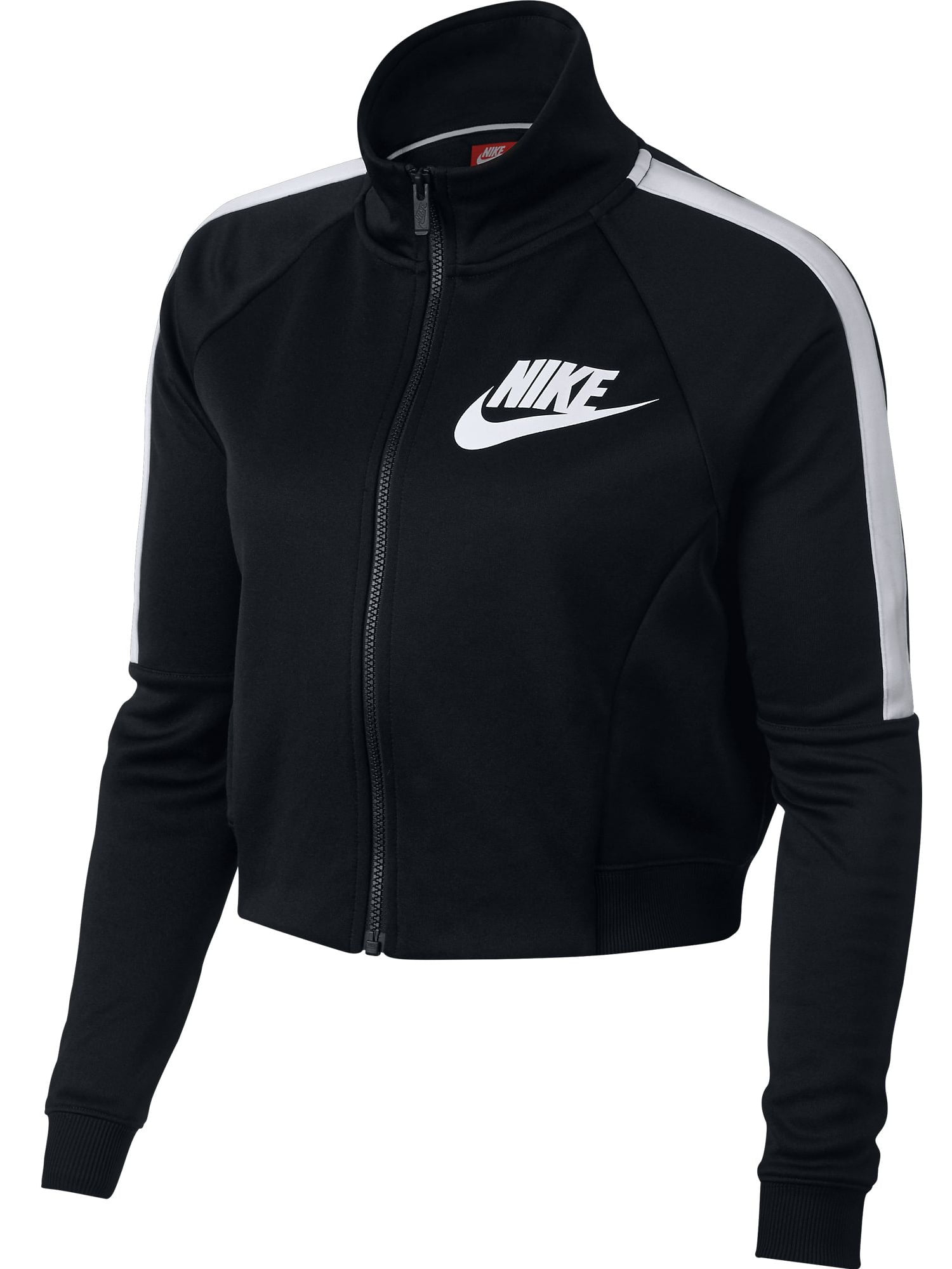 Nike Sportswear N98 Women's Crop Track Jacket Black/White 