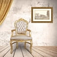 thumbnail image 3 of P. C. Skovgaard 24x18 Gold Ornate Framed and Double Matted Museum Art Print Titled - The Dam at Vogneserup (1847 - 1849), 3 of 4