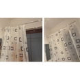 thumbnail image 4 of 110CM to 200CM Adjustable Stainless Steel Spring Tension Rod Rail with Rubber Rectangular Heads for Clothes / Towels / Curtains (Silver), 4 of 4