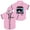 Pink, variant on Lil Tecca Dopamine The Experience Tour Baseball Jersey Women Men Hooded Short Sleeve Shirt Casual Trendy T-shirt
