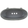 thumbnail image 6 of Foreside Home & Garden Mini Bathtub Soap Dish – Gray Enamel Bathroom Accessory, 6 of 6