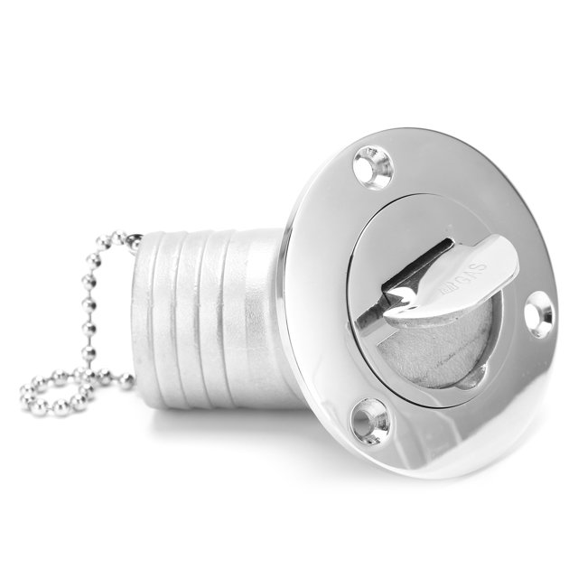 Stainless Steel Filling Port, Convenience Fuel Filler Anti-rust Effect for Boat