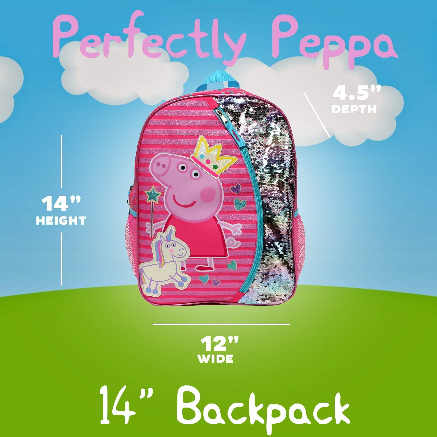 Peppa pig backpack walmart clearance