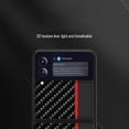 thumbnail image 4 of Funda De Teléfono Con Patrón De Fibra De Carbono Compatible Con Samsung Z Flip 3, Funda Protectora Antihuellas Dactilares, Funda De Teléfono Plegable Con Todo Incluido Inevent EL016806-03, 4 of 5