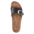 thumbnail image 6 of Time and Tru Women's One Buckle Footbed Slide Sandals, 6 of 8