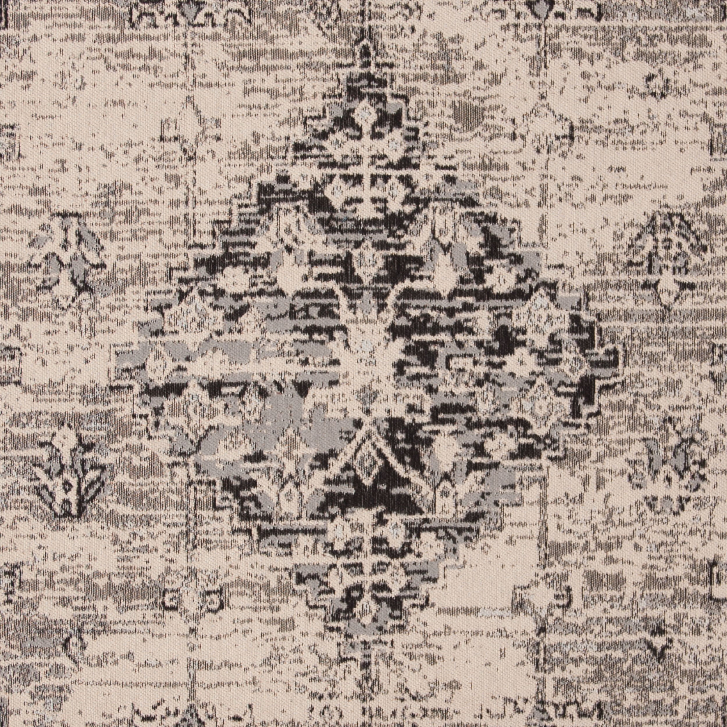SAFAVIEH Classic Vintage Bedinn Overdyed Polyester Area Rug, Grey, 5' x 8'