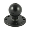 Ram Mount 2-1/2" Diameter Base with Rubber Ball