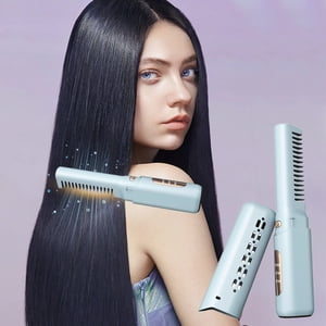 Tarmeek Lisse-cheveux sans fil ush amélioré Portable 1.2 de pouce 1.2 de pouce 1Pcs Modernisation sans fil Portable Lisseur de cheveux sans fil ush Idéal pour le printemps et le cadeau quotidien pour les femmes
