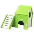 thumbnail image 1 of Casa de Hámster de , , Ratón, Ejercicio, de Hámster Natural, Juguete, , Juguetes para Masticar , Verde Colco Hamster Hideout Hut, 1 of 7