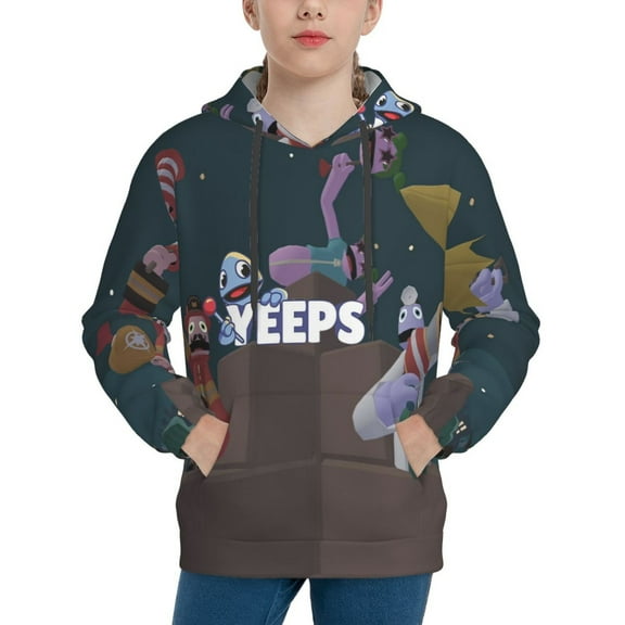Yeeps Hide and Seek Hoodies Sweatshirts Long Sleeve Sweaters Outfits Pullover Clothes Boys Girls Top