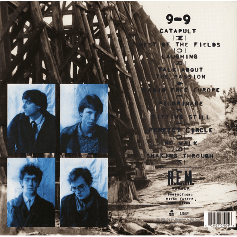 Ｒ.Ｅ.Ｍ.「Murmur」 R.E.M. – Murmur – Vinyl (LP, Album), 1983 [r1465196] | Discogs