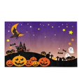 thumbnail image 2 of CADecor Halloween Night, Jack-O-Lantern Bathroom Mat Bath Rug, Doormat 30x18 inches, 2 of 2