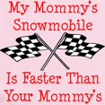 thumbnail image 2 of CafePress - Mommys Snowmobile Is Fast Infant Bodysuit - Baby Light Bodysuit, Size Newborn - 24 Months, 2 of 4