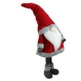 thumbnail image 2 of Northlight Standing Christmas Santa Claus Gnome with Faux Fur Trim - 28” - Red and Gray, 2 of 4