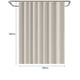 thumbnail image 5 of Cortina de ducha de 1 pieza Zhivalor Beige Antimoho Impermeable, 5 of 6