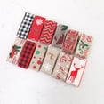 thumbnail image 2 of Coxeer Christmas Ribbon Burlap Vintage Festival Plaid DIY Wrapping Ribbon Craft Ribbon, 2 of 4