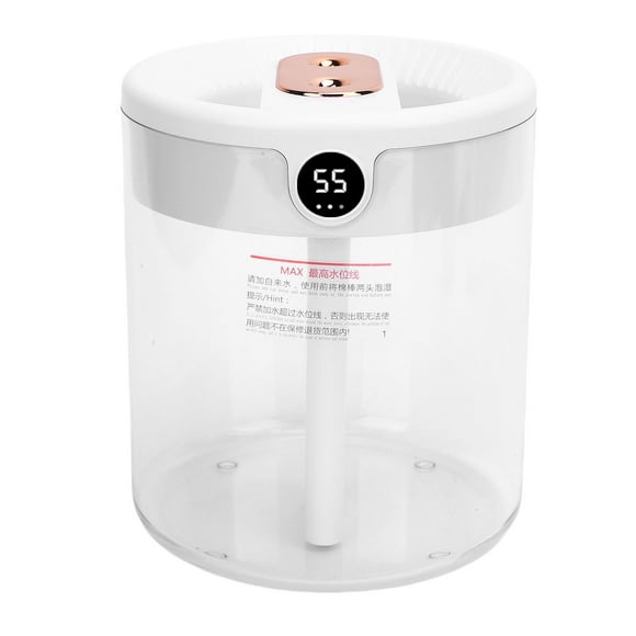 Humidifier, Top Filling Design Air Humidifier Stylish and Modern Appearance Cool Mist Humidifier Auto Shut Off Essential Oil Diffuser for Bedroom Living Room Nursery