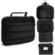 thumbnail image 1 of Neceser SMONT para hombre, de viaje, colgante, afeitado, negro, 1 of 7