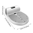 thumbnail image 3 of BotaniNest Refresher Machine Dryer For Shower Air Dryer With Negative Ions Smart Thermostat Screen Operation And Built In Weight Scale For Care, 3 of 6