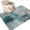Teal, variant on Abstract Teal Entryway Rug 2'x3' Non Slip Front Door Mats, Modern Oil Painting Color Blocks Artwork Entrance Rugs Indoor Outdoor Carpet, Washable Floor Mats Small Area Rug for Bedroom Kitchen