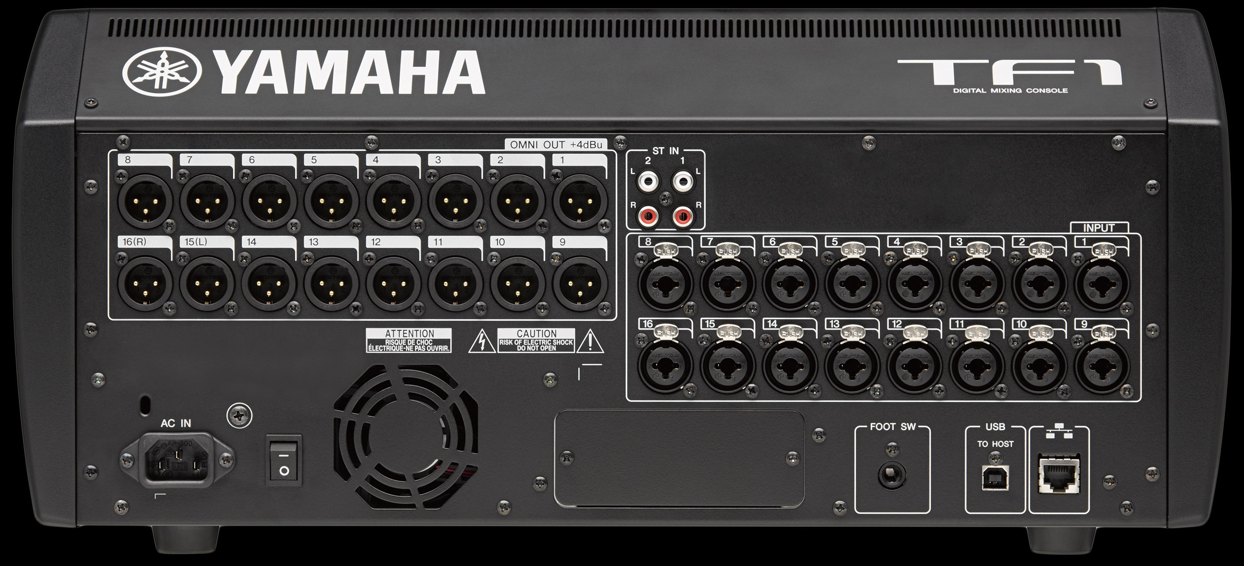 Yamaha TF1 - Digital mixer with DSP - 16-channel - rack-mountable - image 3 of 3