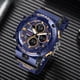 thumbnail image 5 of Reloj electrónico impermeable para hombre con pantalla LED luminosa y doble reloj deportivo, 5 of 6