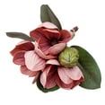 thumbnail image 2 of Travelwant Artificial Magnolia Flowers, Magnolia Stem Flower, Faux Wedding Flower Bouquet Vase Floral Arrangement for Table Centerpiece Wedding, 2 of 7