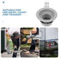 thumbnail image 3 of KONTONTY Capuchon de Remplacement pour Évent de Toit de Rv en Plastique Gris pour Ventilation de Véhicule Récréatif et Remorque, 3 of 8