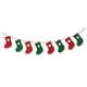 thumbnail image 1 of Injueey Patrones exquisitos para celebración de fiestas o decoración navideña, suministros para fiestas, banderines, calcetín navideño Type3 NO3, 1 of 6
