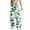 Green*, variant on RUTAYY Women's Pants Casual High Waist Wide Leg Cow Print Straight Leg Loose Fit Denim Style Comfortable Elegant Chic Trousers