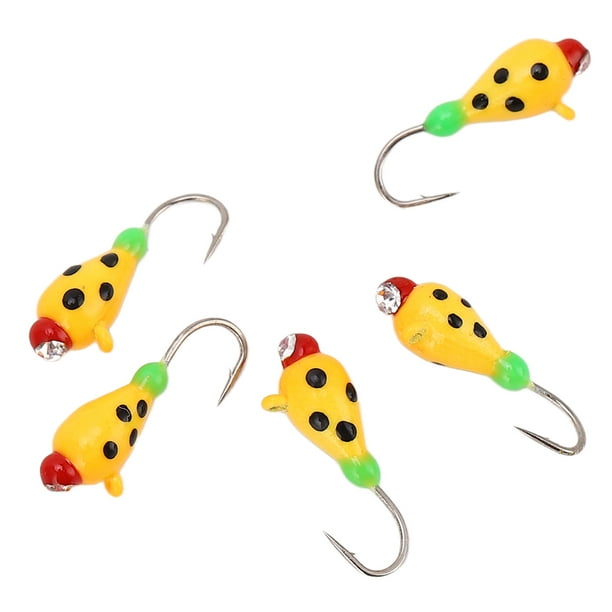 Ice Fishing Lures, Easy To Use Durable Ice Fishing Hooks High Carbon Steel  Practical For Outdoor 