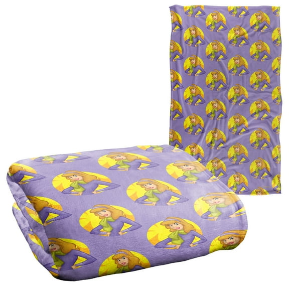Scooby Doo Daphne Character Pattern Silky Touch Super Soft Throw Blanket 36" x 58"