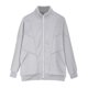 thumbnail image 3 of Chaquetas y abrigos casuales de manga larga sin capucha para mujer, chaqueta con cremallera, sudaderas de polar extragrandes de manga larga con bolsillos, atuendo informal preppy de otoño para adolesc, 3 of 5