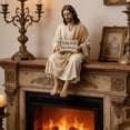 thumbnail image 4 of Miniature Hand Painted Religious Model Resin Desk Companionship Figurine Christian Providing Daily Spiritual Comfort, 4 of 8