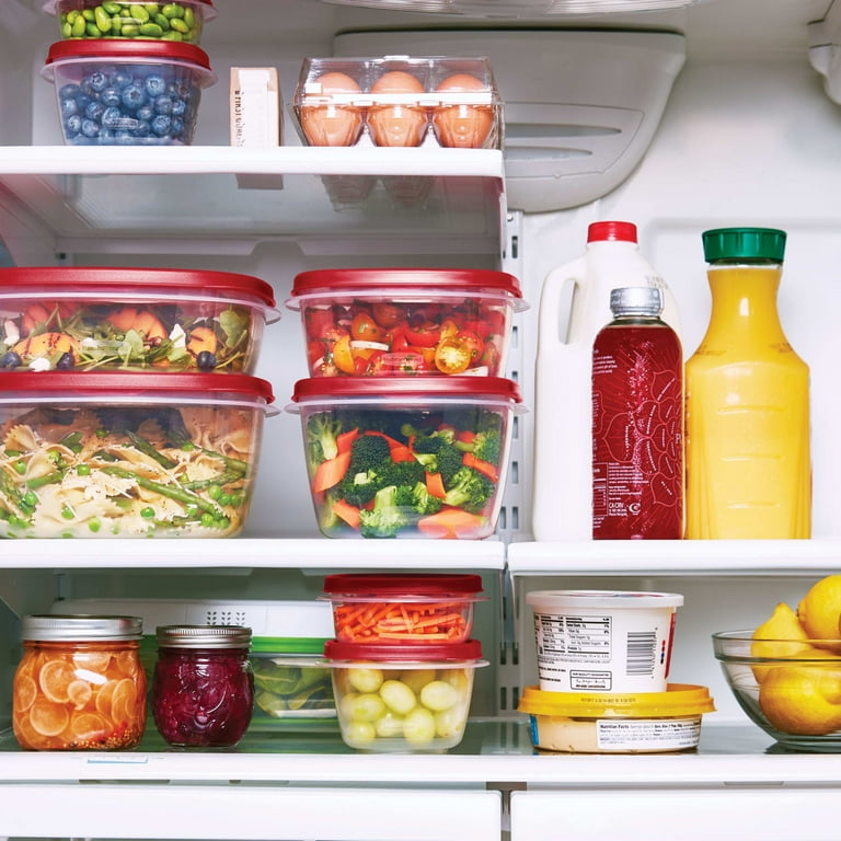 Rubbermaid EasyFindLids 26pc Set with Vents, Racer Red - Walmart.com