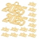 thumbnail image 5 of 50 dijes con números de graduación del año 2025 para hacer joyas, borlas para pulseras, collares, pendientes, llaveros, accesorios para birretes de graduación., 5 of 5