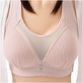 thumbnail image 2 of Jsaierl Women's Bras Wirefree Push Up T-shirt Bras Cotton Full Coverage Bralettes Stretch Breathable Full Figure Bras, 2 of 9