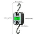 thumbnail image 4 of Electronic Weigher,Lcd Display S-shaped Barb Crane Scale Conversion Farm Scale Precision Display Portable Crane Farm Scale With Lcd Farm Display Handheld Scale 3 Conversion Farm S-shaped Lcd, 4 of 7