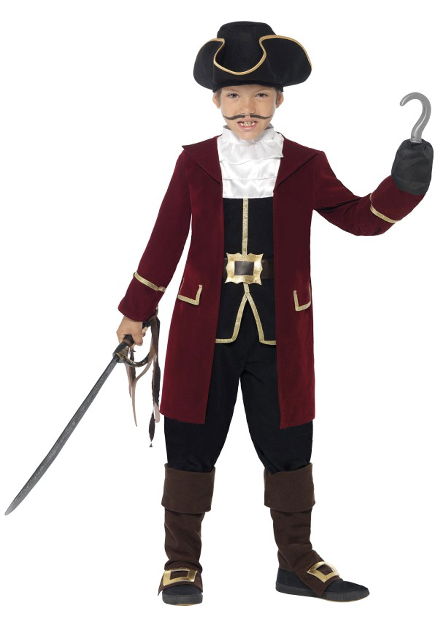 captain hook fancy dress child