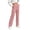 Pink, variant on hlysgo Women's Wide Leg Trousers High Waisted Stretchy Pants Loose School Trendy Clothes Casual Work Pant with Pockets Dark Blue,3xL
