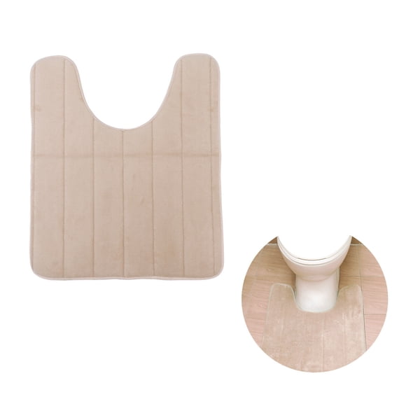 Nestingho Toilet Seat Cover Portátil Y Lavable Con Cálido Para Color Marrón Claro Y Ajuste Stretch