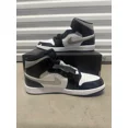 thumbnail image 2 of Sizes 11-15 A i r-Jor-dan 1 SE Mid Black White Metallic Silver missing box lid !!, 2 of 6