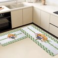 thumbnail image 5 of Kitchen Rugs Sets 3 Piece with Runner Floral Kitchen Floor Mat Carpet Farmhouse Rugs and Mats Non Skid Washable Runner Rug for Kitchen Office Sink Laundry, 5 of 12