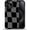 Cool Distorted Chessboard, variant on for iPhone 15 Pro Case, [Hybrid 2-Layer Hard Shell] Military-Grade Protection, All-Around Shockproof, Silicone Protective Phone Case for iPhone 15 Pro - Coloring Mushroom