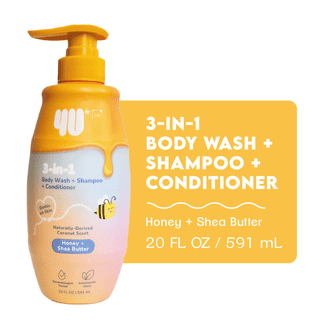Suave Kids 3-in-1 Shampoo Conditioner & Body Wash, Wacky Melon, 18