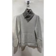 thumbnail image 5 of Men's Asymmetrical Zip Knit Sweater High Neck Long Sleeve Slim Fit Pullover, 5 of 7
