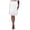 F-12White, variant on ZHOGXU Women Skirt Summer Elastic Waist Solid Color Lace Trim Fashion Comfortable Skirt For Casual Daily Wear,Black,L