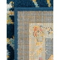 thumbnail image 7 of Unique Loom Aurelia Collection Area Rug - Hadrian (2' 7" x 12' Runner Navy Blue/Light Blue), 7 of 7